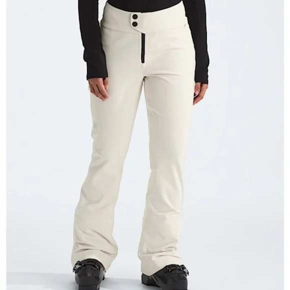 NWT The North Face Snoga pants size XL in White Dune winter stretch pant
